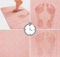 Dri 39x60cm Bath Stone Blush -Home Furnishings algodon driblushbathstone3