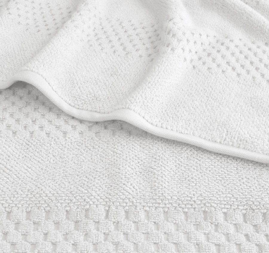 Portland 550GSM 5 Piece Towel Set Ivory 4 Portland 550GSM 5 Piece Towel Set Ivory - Image 2