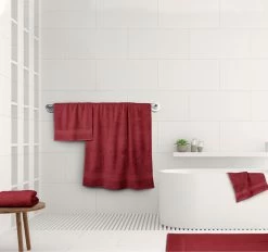 St Regis 600GSM Bath Towel Range Berry 10 St Regis 600GSM Bath Towel Range Berry -Home Furnishings algodon stregisberrylifestyle