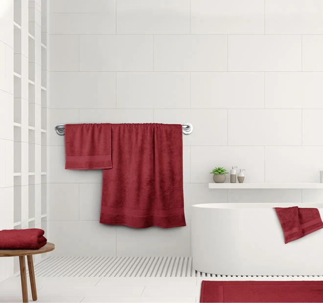 St Regis 600GSM Bath Towel Range Berry 5 St Regis 600GSM Bath Towel Range Berry - Image 3