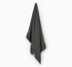 St Regis 600GSM Bath Towel Range Charcoal -Home Furnishings algodon stregischarcoalbt