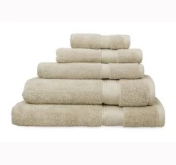 St Regis 600GSM Bath Towel Range Stone