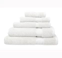 St Regis 600GSM Bath Towel Range White