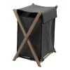 Dali Laundry Basket Dark Grey 2 Dali Laundry Basket Dark Grey -Home Furnishings aquanova dalidarkgreylaundrybasket