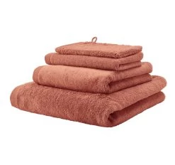 London 600GSM Egyptian Combed Cotton Bath Towel Range Apricot