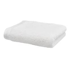 Milan Pima Cotton Bath Towel Range White -Home Furnishings aquanova milanwhitehtowel