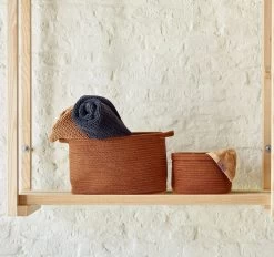 Rena Storage Basket Range Cinnamon 15 Rena Storage Basket Range Cinnamon -Home Furnishings aquanova renacinnamonmediumstoragebasket3