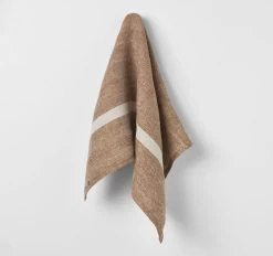 Herringbone Tea Towel Tobacco