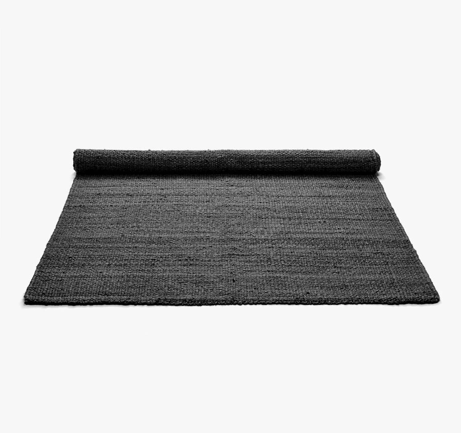 Jute Floor Rug Range Black 5 Jute Floor Rug Range Black - Image 3