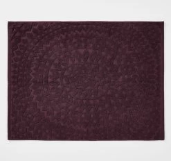 Maya 840GSM Cotton Bath Mat Fig