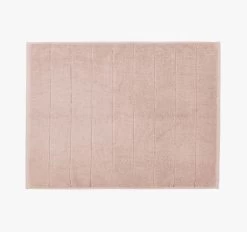 Paros 840GSM Cotton Bath Mat Pink Clay