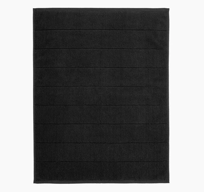 Paros 580GSM Cotton Bath Towel Range Black 12 Paros 580GSM Cotton Bath Towel Range Black - Image 10