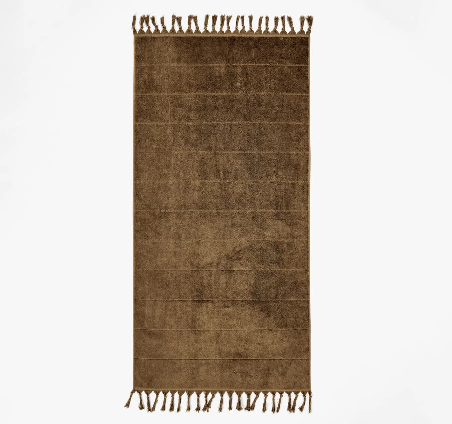 Paros 580GSM Cotton Bath Towel Range Caramel 4 Paros 580GSM Cotton Bath Towel Range Caramel - Image 2