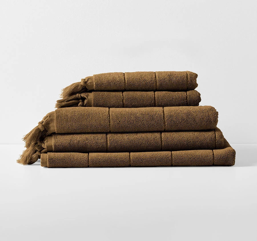 Paros 580GSM Cotton Bath Towel Range Caramel 3 Paros 580GSM Cotton Bath Towel Range Caramel
