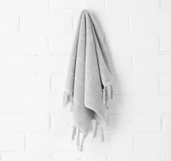 Paros 580GSM Cotton Bath Towel Range Dove -Home Furnishings aura parosdoveht