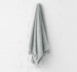 Paros 580GSM Cotton Bath Towel Range Limestone 18 Paros 580GSM Cotton Bath Towel Range Limestone -Home Furnishings aura paroslimestonebt