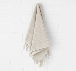 Paros 580GSM Cotton Bath Towel Range Natural -Home Furnishings aura parosnaturalht