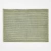 Paros Rib 840GSM Cotton Bath Mat Fennel -Home Furnishings aura parosribfennelbm