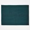 Paros Rib 840GSM Cotton Bath Mat Indian Teal -Home Furnishings aura parosribindiantealbmat
