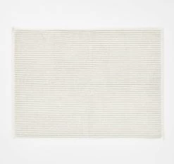 Paros Rib 840GSM Cotton Bath Mat Sand