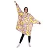 Blanket Hoodie Spring Garden -Home Furnishings bambury blkthoodiespringgarden5