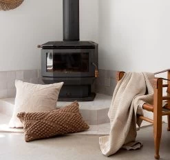 Bridget 30x60cm Filled Cushion Biscuit -Home Furnishings bambury bridgetbiscuit30x60cush4