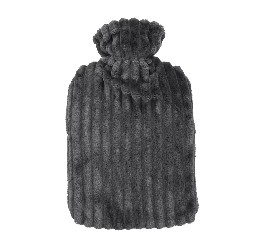 Channel Hot Water Bottle Charcoal 3 Channel Hot Water Bottle Charcoal
