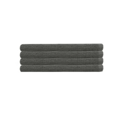 Chateau 4 Piece 500GSM Cotton Hand Towel Set Charcoal