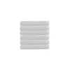 Chateau 6 Piece 500GSM Cotton Face Washer Set White -Home Furnishings bambury chateau6pkwhitefw