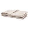 French Linen 45x45cm 2 Piece Napkin Set Pebble
