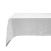 French Linen 150x275cm Tablecloth Silver -Home Furnishings bambury frenchlinentcsilver