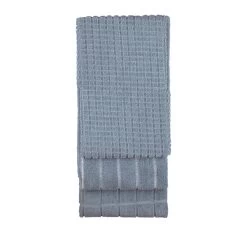 Microfibre 3 Pack Tea Towel Blue