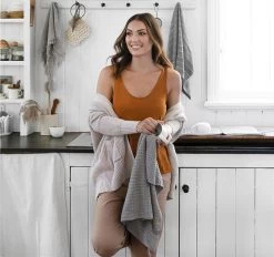 Microfibre 3 Pack Tea Towel Grey -Home Furnishings bambury microfibrett3pk5 3 1