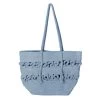 Moby 35x50cm Beach Tote Bag Blue -Home Furnishings bambury mobybeachtoteblue