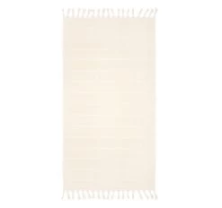 Santorini 90x170cm Beach Towel Ivory