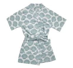 Shell Cotton Robe Cloud
