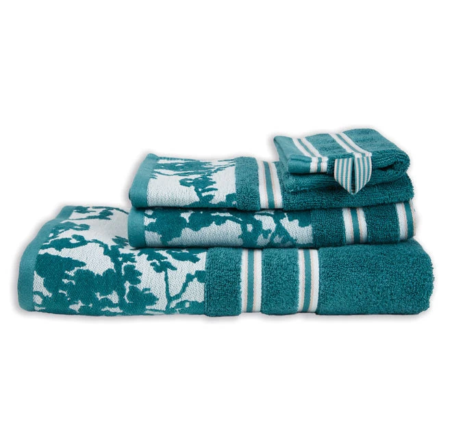 Fleurir Bath Towel Range Blue 3 Fleurir Bath Towel Range Blue