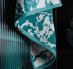 Fleurir Bath Towel Range Blue 11 Fleurir Bath Towel Range Blue -Home Furnishings bh vangoghfleurirbathtowelblue4