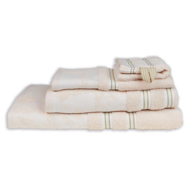 Fleurir Bath Towel Range Off White 3 Fleurir Bath Towel Range Off White