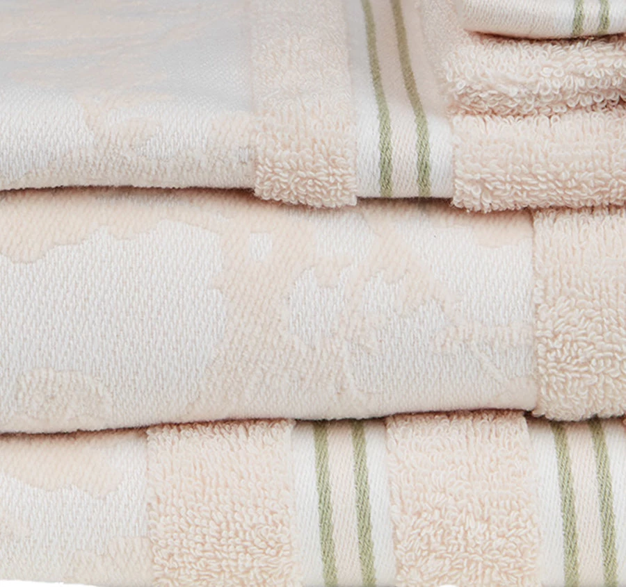 Fleurir Bath Towel Range Off White 4 Fleurir Bath Towel Range Off White - Image 2
