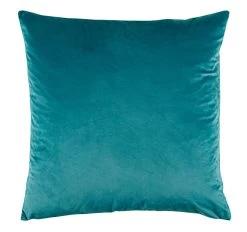 Bianca Vivid Coordinates Velvet 43x43cm Filled Cushion Teal