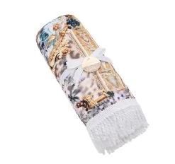 Camilla Palazzo Play Date 95x175cm Beach Towel Gold -Home Furnishings camilla palazzoplaydategold80x160beachtwl3