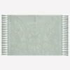 Camilla Palm Jacquard 800GSM Bath Mat Mint