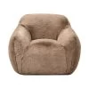 Faux Fur Cozy Chair Range Taupe -Home Furnishings iamfake fauxfurtaupecozychair