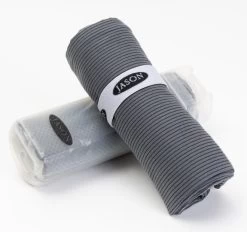 Gym Towel 2 Piece Set Charcoal -Home Furnishings jason gymtowel2pkcharcoal3
