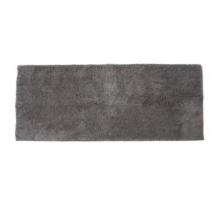 Super Plush Non-Slip Bath Mat Range Grey -Home Furnishings jaspa superplushbrgrey