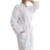 Waffle One Size Bathrobe White -Home Furnishings jc wafflerobewhite