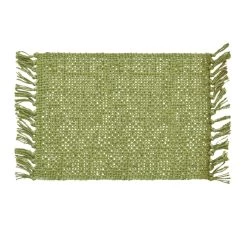 Rowan 33x48cm 4 Piece Placemat Set Bayleaf -Home Furnishings jelliot rowanjutebayleaf33x48placemat4pk3