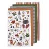 Bake It Intrinsic 5pk Tea Towel Terracotta -Home Furnishings ladelle bakeitintrinsic5pkttterracotta