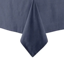 Base Linen Look Cotton Tablecloth Range Navy
